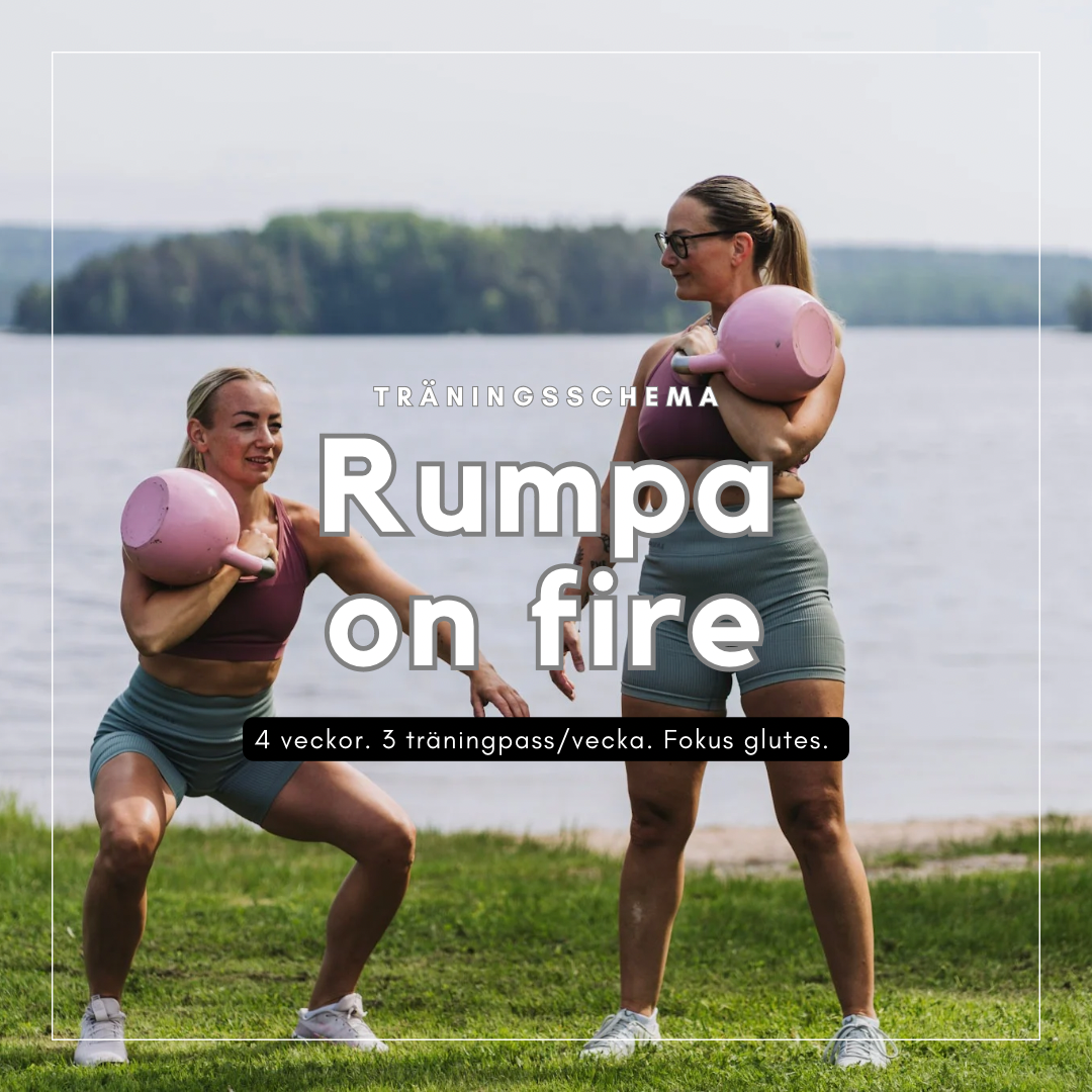 Träningsschema: Rumpa on fire!