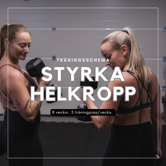 Träningsschema 8 veckor